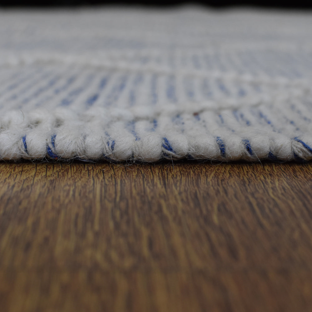 Hand Woven Bohemian Area Rug - Premium Jute Natural Fiber Floor Mat for Living Room, Bedroom & Boho Home Decor