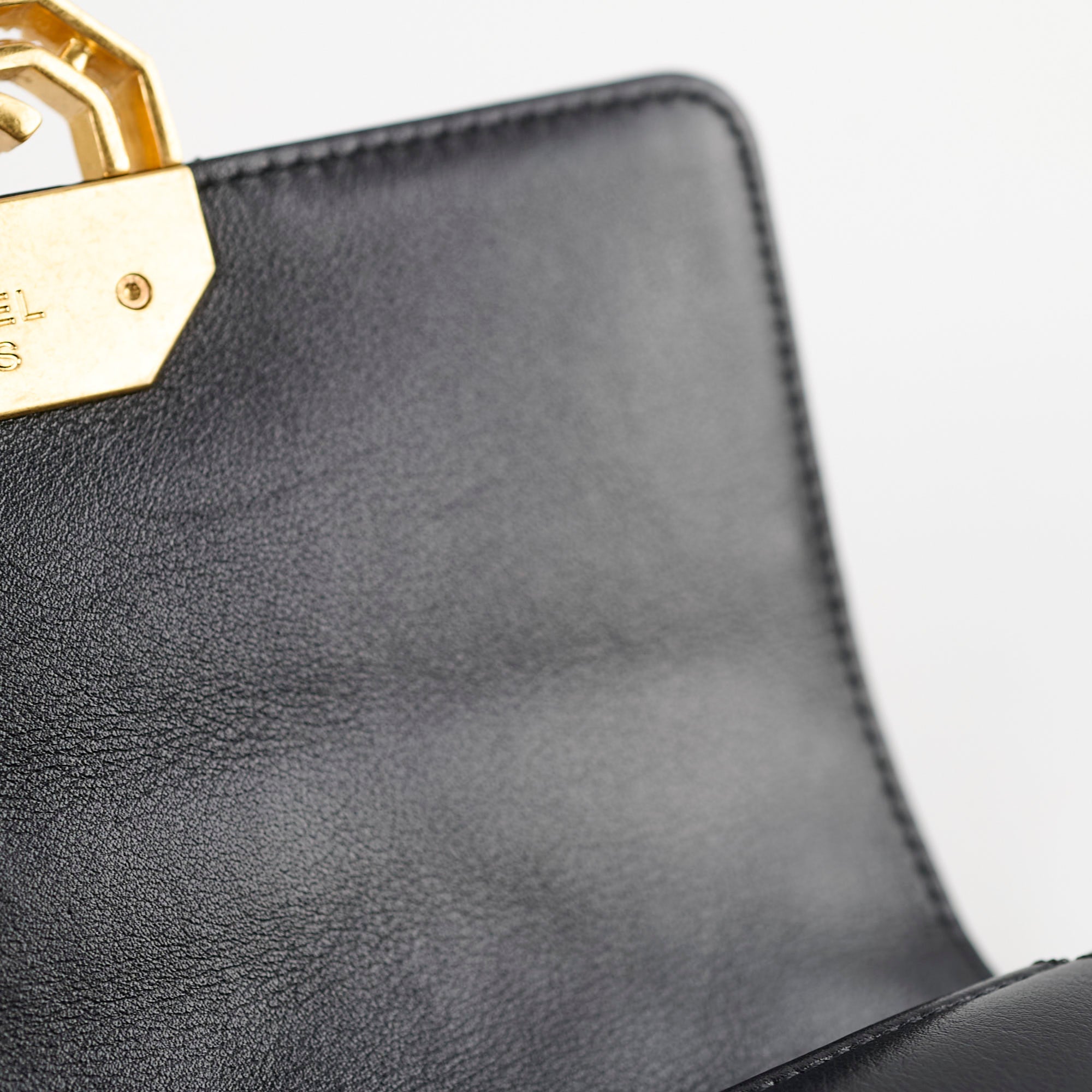 Chanel Calfskin Strass Quilted Mini Flap Bag Black Microchip - Luxury Designer Crossbody Purse for Women, Perfect for Evening Parties & Special Occasions