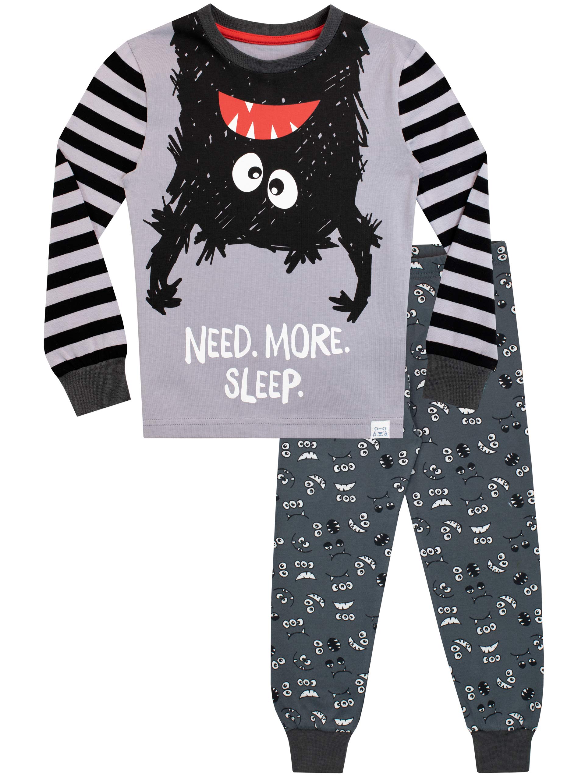 Harry Bear Boys Monster Pajamas - Soft & Comfortable Kids Sleepwear for Boys | Perfect for Bedtime, Sleepovers & Cozy Nights