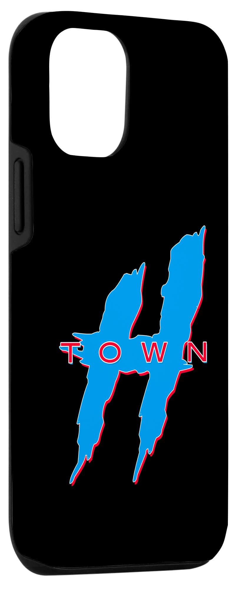 iPhone 12/12 Pro Houston Texas Themed Phone Case - H-Town, Hustle Town, 713 Area Code Design | Perfect for Texans, Travel Lovers & Houston Pride Gifts