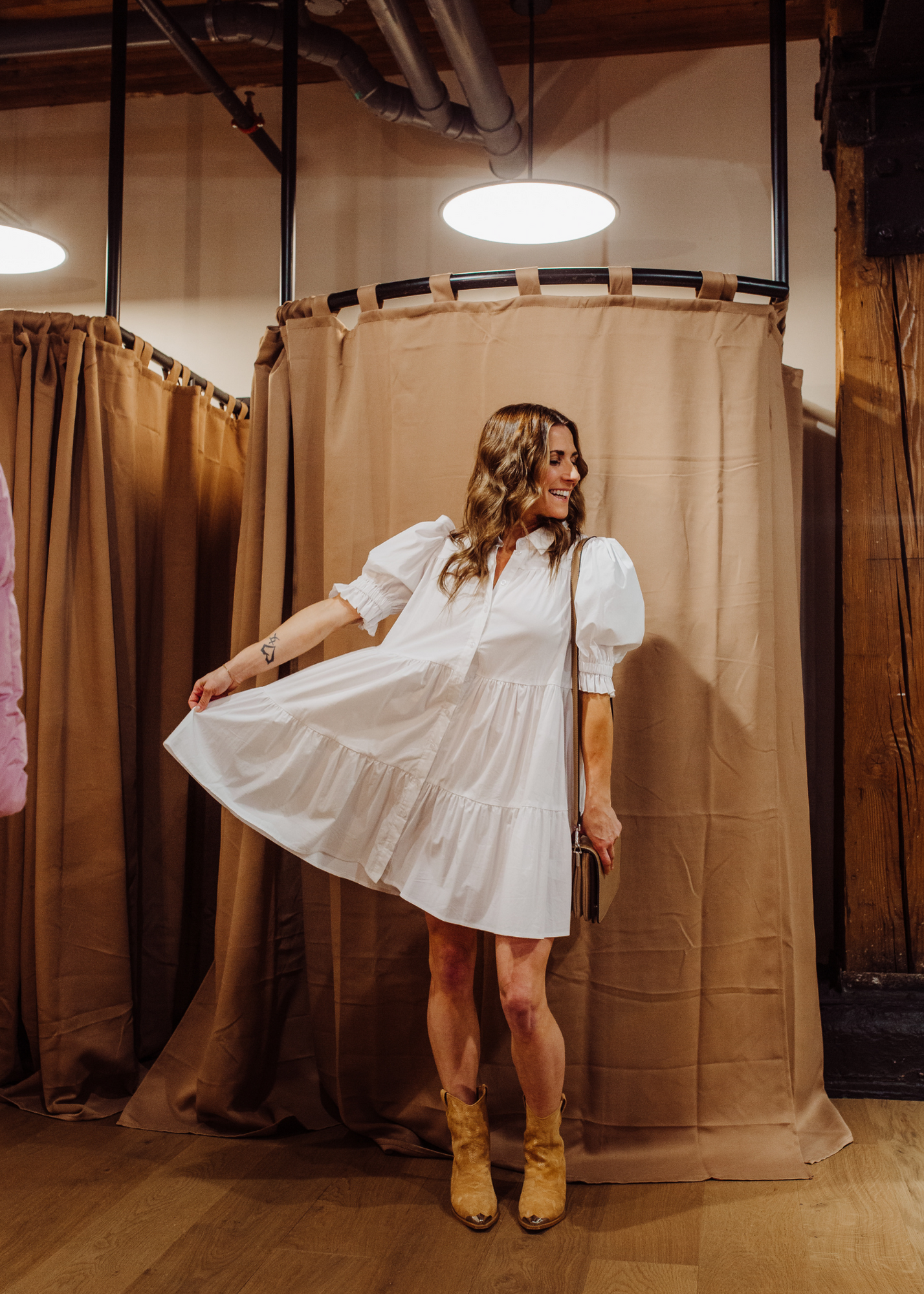 Cecilie Dress - Elegant Women's Flowy Midi Dress for Casual & Formal Occasions | Perfect for Weddings, Parties & Office Wear