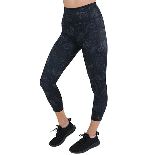 Zodiac Sign Leggings - Women's Astrology Yoga Pants for Fitness & Lounge Wear | Perfect for Yoga, Gym, and Casual Outfits