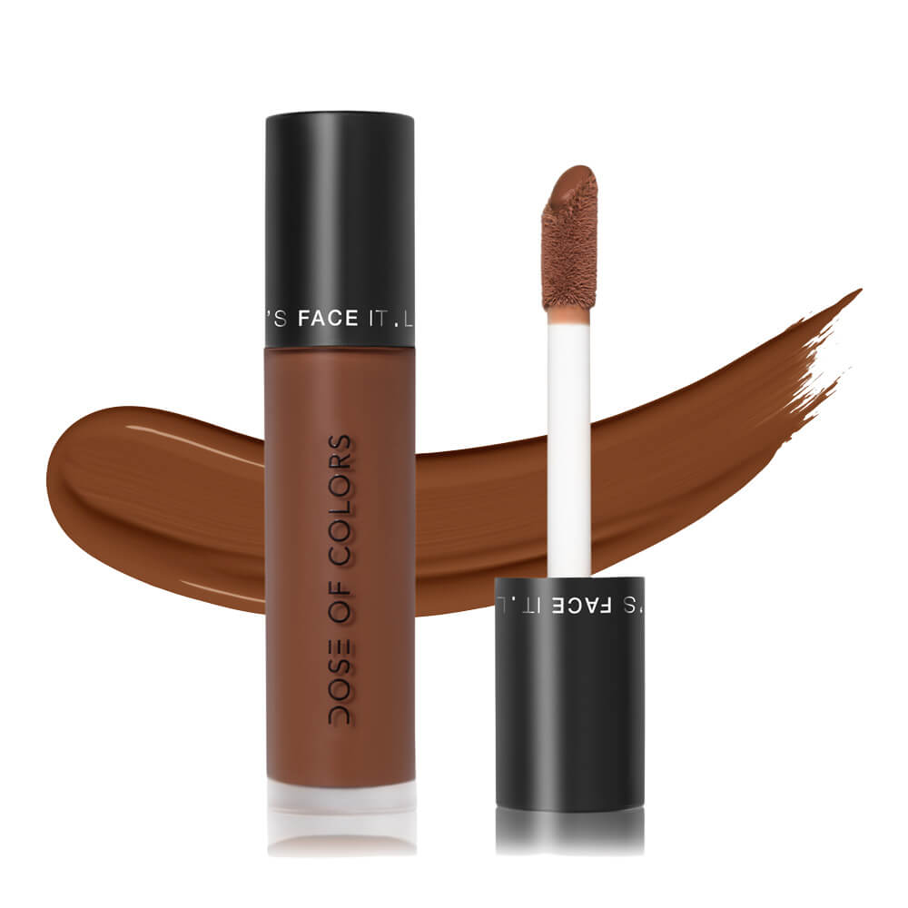 Dose of Colors Let's Face It Full Coverage Concealer - Long Lasting & Crease Proof - Perfect for Daily Makeup & Contouring