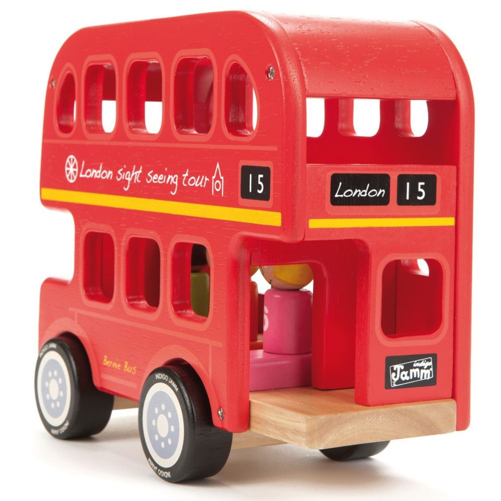 Indigo Jamm Bernie Number Bus - Fun and Educational Toy for Kids, Perfect for Counting Practice, Early Learning & Playtime Activities