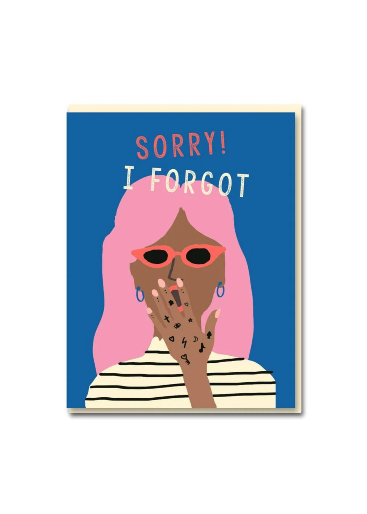 Funny 'Sorry I Forgot' Greeting Card - Perfect for Apologies, Birthdays & Special Occasions | Cute Humor Gift for Friends, Family & Coworkers