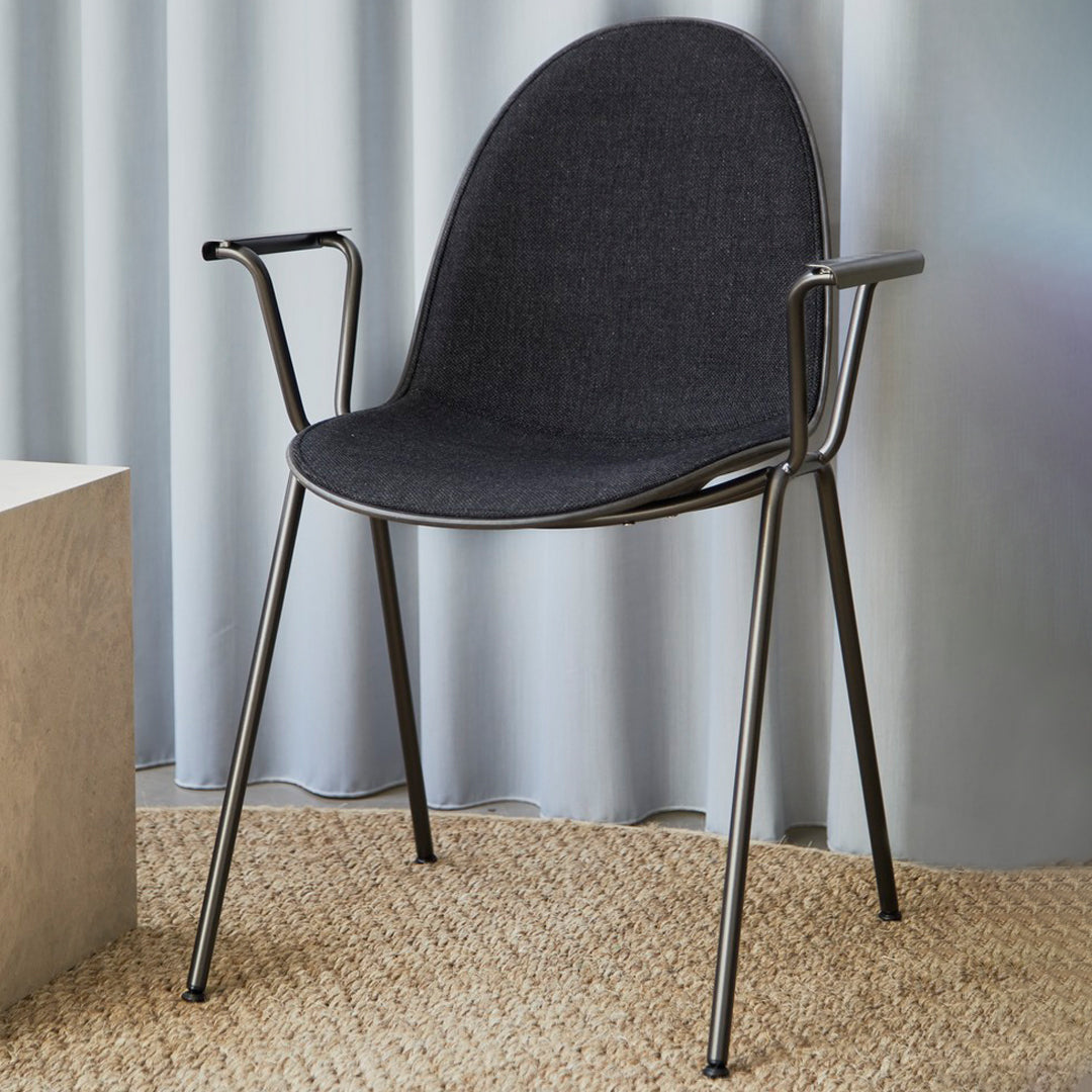 Eternity Upholstered Dining Armchair - Modern Comfort for Home, Restaurant & Office Dining Areas