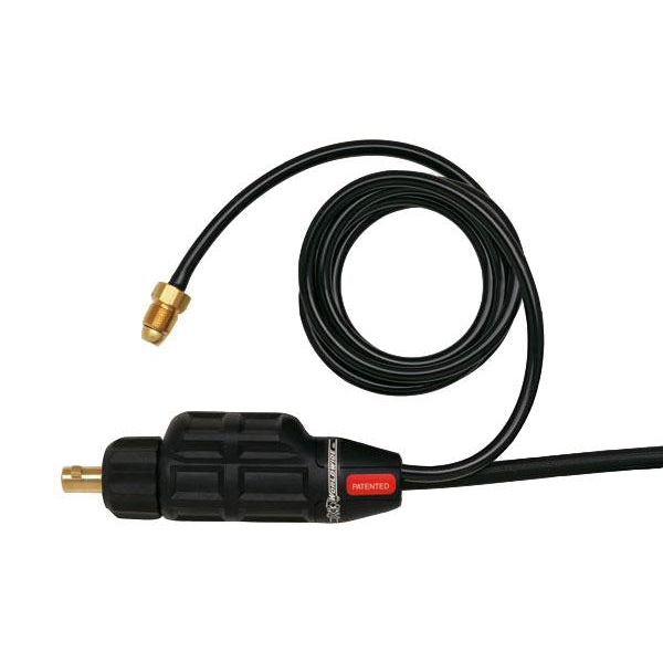 CK Worldwide 35mm Air Cooled Male Dinse Adapter SL8 35 - High Performance Welding Connector for TIG & MIG Machines - Perfect for Industrial Metal Fabrication & Repair Workshops