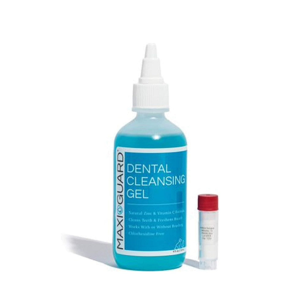 MAXI/GUARD Oral Cleansing Gel for Dogs & Cats - Dental Care Solution for Pet Teeth & Gum Health - Freshens Breath & Reduces Plaque - Use Daily for Optimal Pet Oral Hygiene
