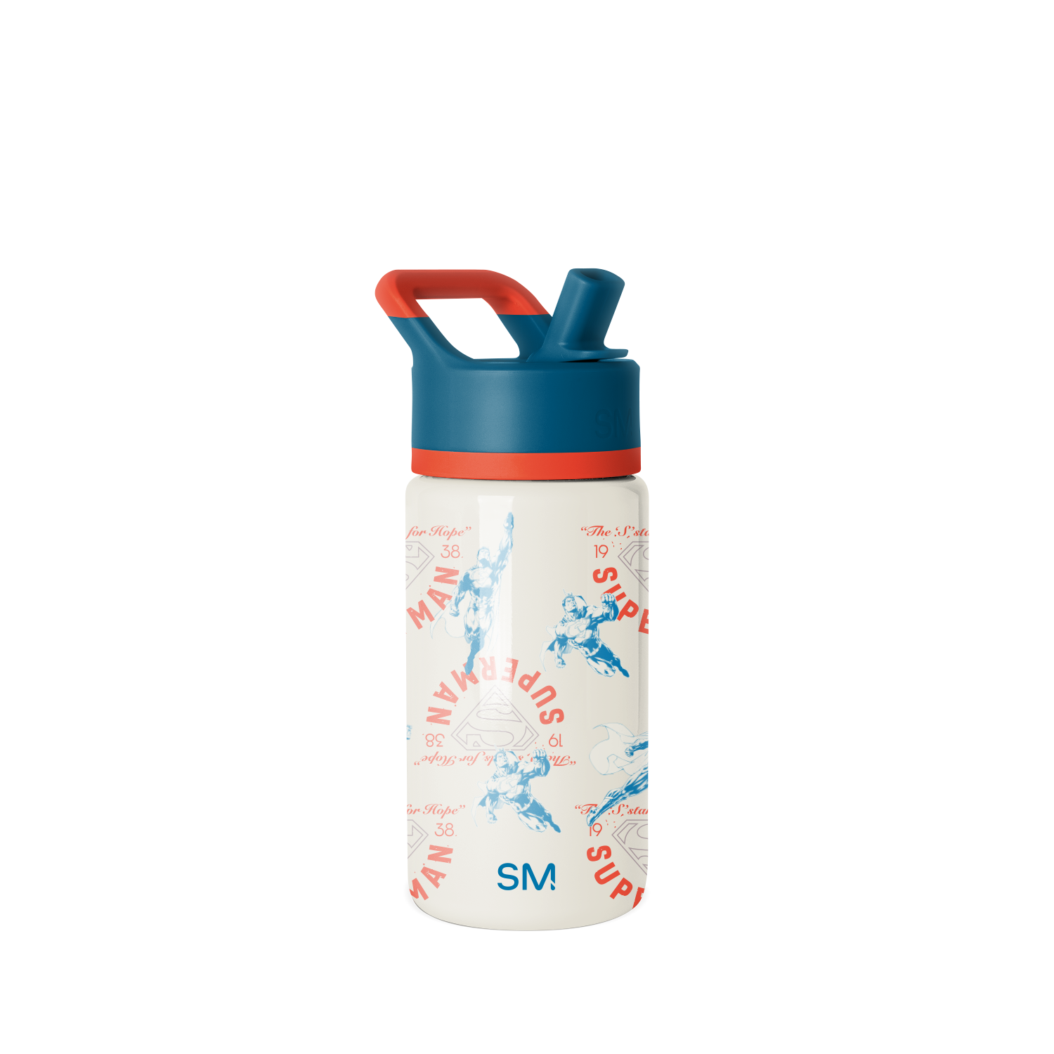 Summit Kids Water Bottle with Straw Lid - BPA Free, Leak Proof, Insulated Stainless Steel Bottle for School, Sports & Outdoor Activities