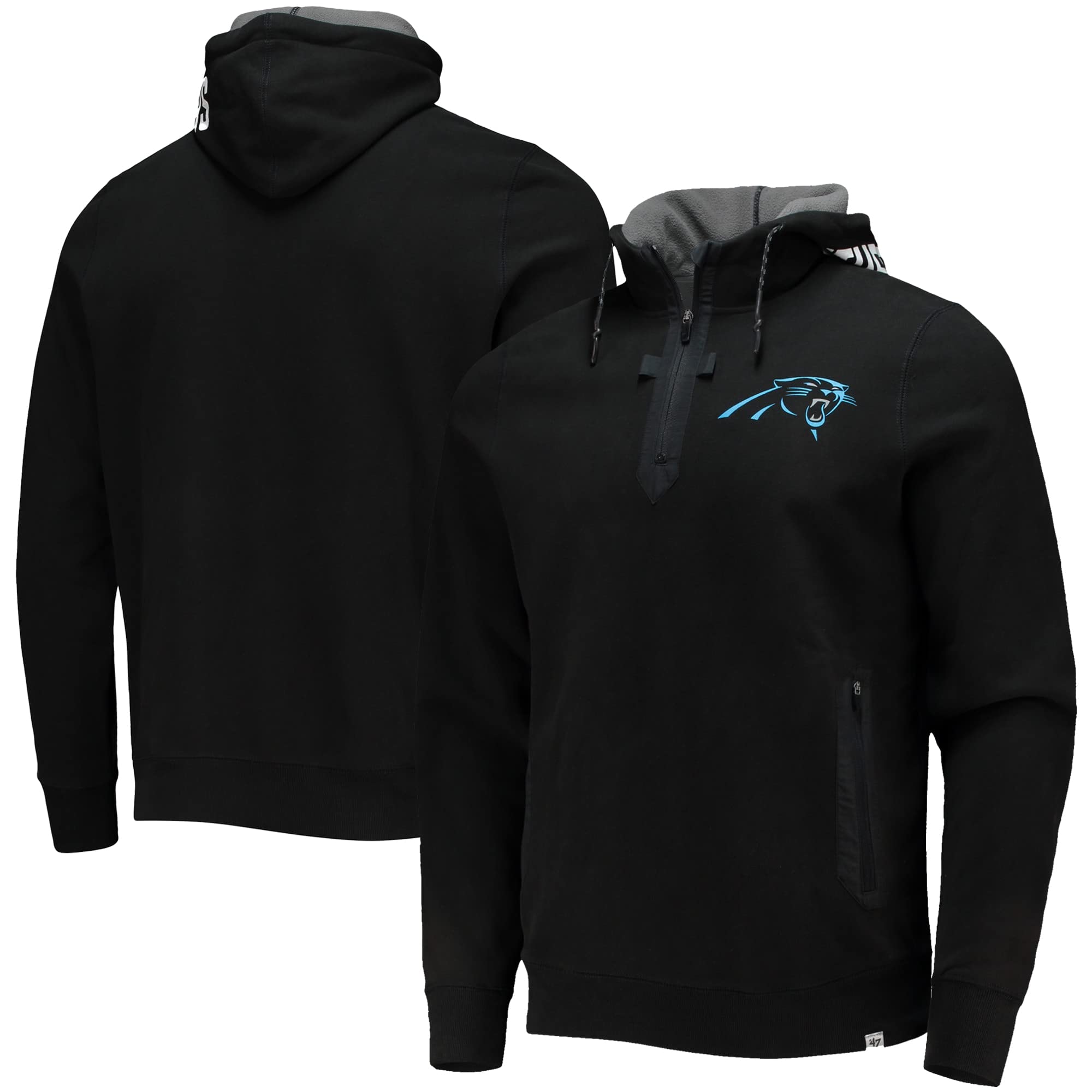 47 Men's NFL Team Logo Complete Pullover Hoodie - Comfortable & Stylish Fan Apparel for Game Day, Casual Wear & Outdoor Activities