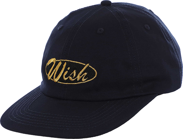 Deathwish Wishful Adjustable Skateboard Hat - Navy Blue Snapback for Skaters & Streetwear Fashion | Perfect for Skateboarding, Casual Wear & Outdoor Activities