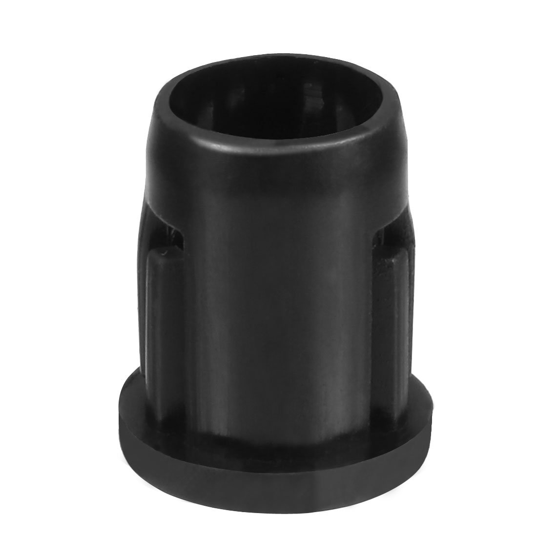 100Pcs 5mm LED Lamp Socket Holder Clip - Black Plastic Bezel Mount for Panel Display - Perfect for DIY Lighting, Home Decor, and Electronic Projects