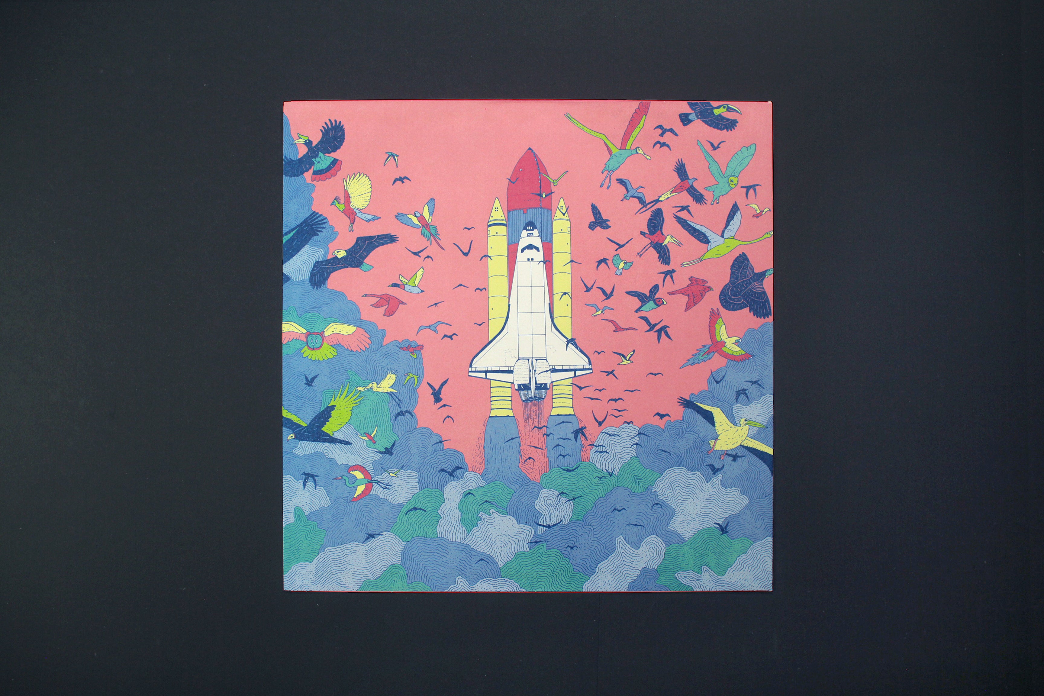 Vol. 001: Orbiting - Premium Space-Themed Wall Art for Modern Home & Office Decor | Perfect for Astronomy Lovers & Sci-Fi Enthusiasts
