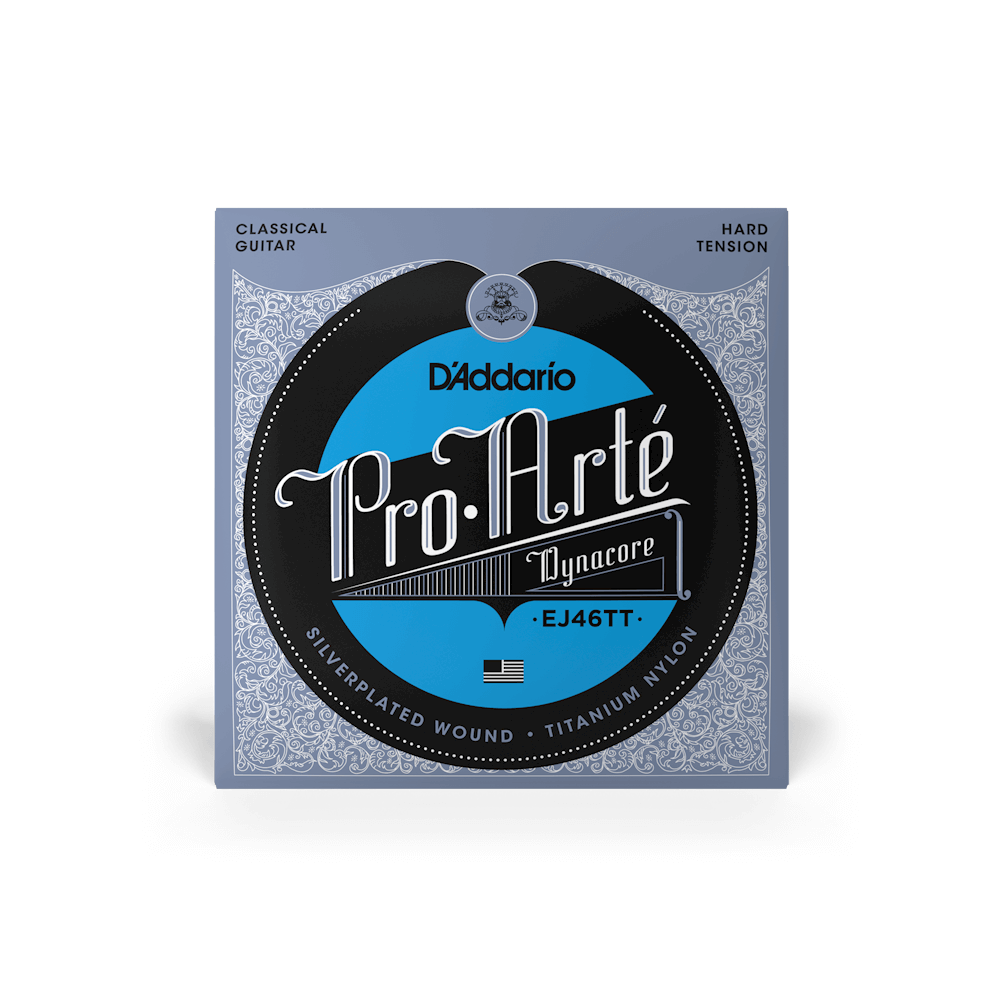 D'Addario ProArte DynaCore Hard Tension Classical Guitar Strings - Premium Nylon Strings for Professional Classical Guitarists - Perfect for Concerts, Recording & Practice