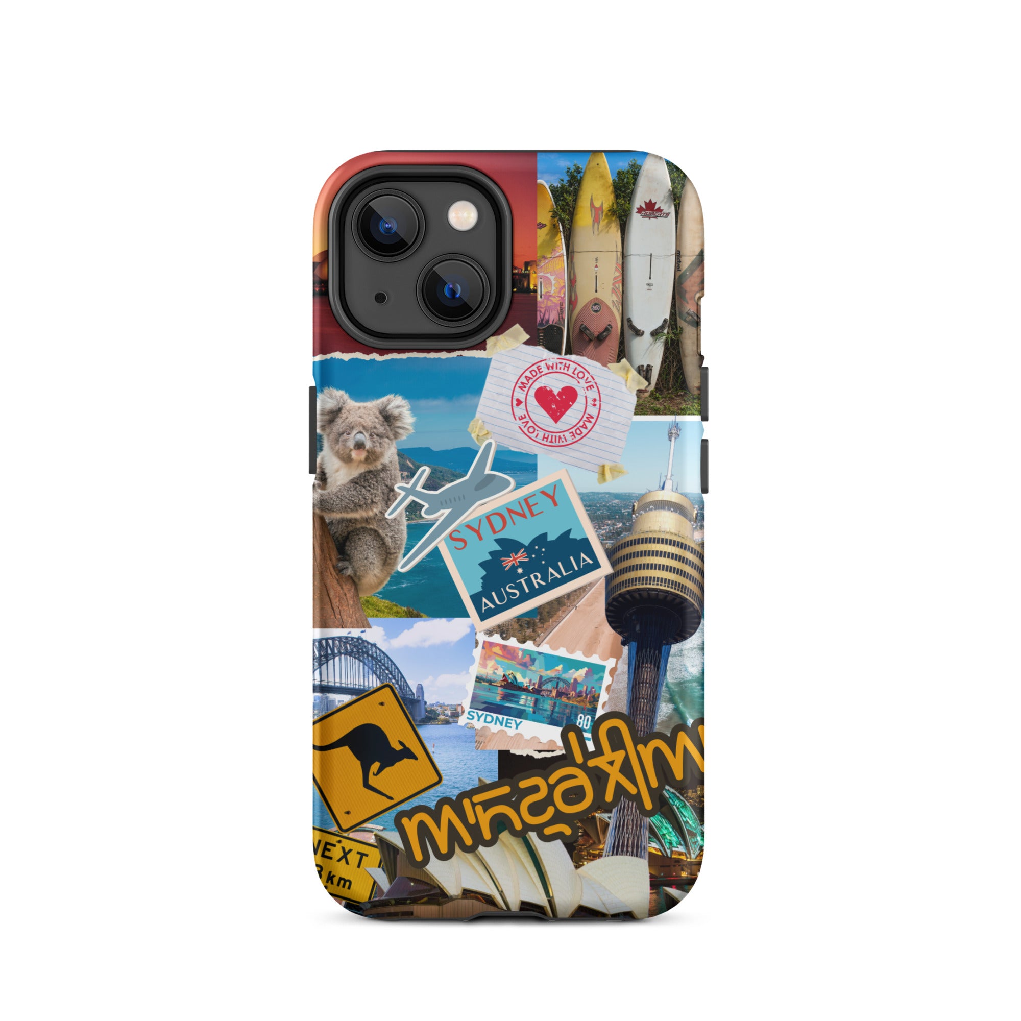Premium Sydney Collage iPhone Case - Stylish & Durable Phone Cover for iPhone Models - Perfect for Travel, Work & Everyday Protection