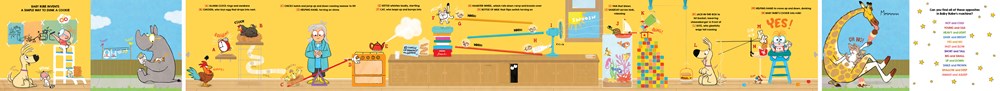 Baby Rube's Opposites - Interactive Rube Goldberg Book for Toddlers | Fun Learning Activity for Kids | Perfect for Early Childhood Education & Playtime