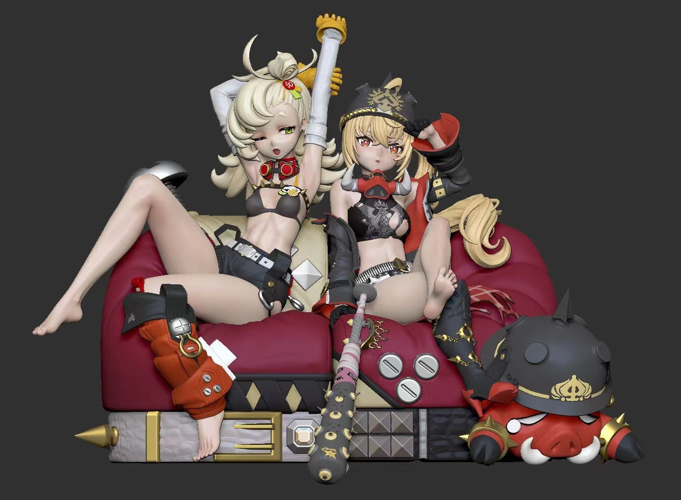 Mi Yin Studio Zenless Zone Zero Piper Wheel - Anime Collectible Figure for Fans | Perfect for Display, Gaming Setups & Anime Merch Collections