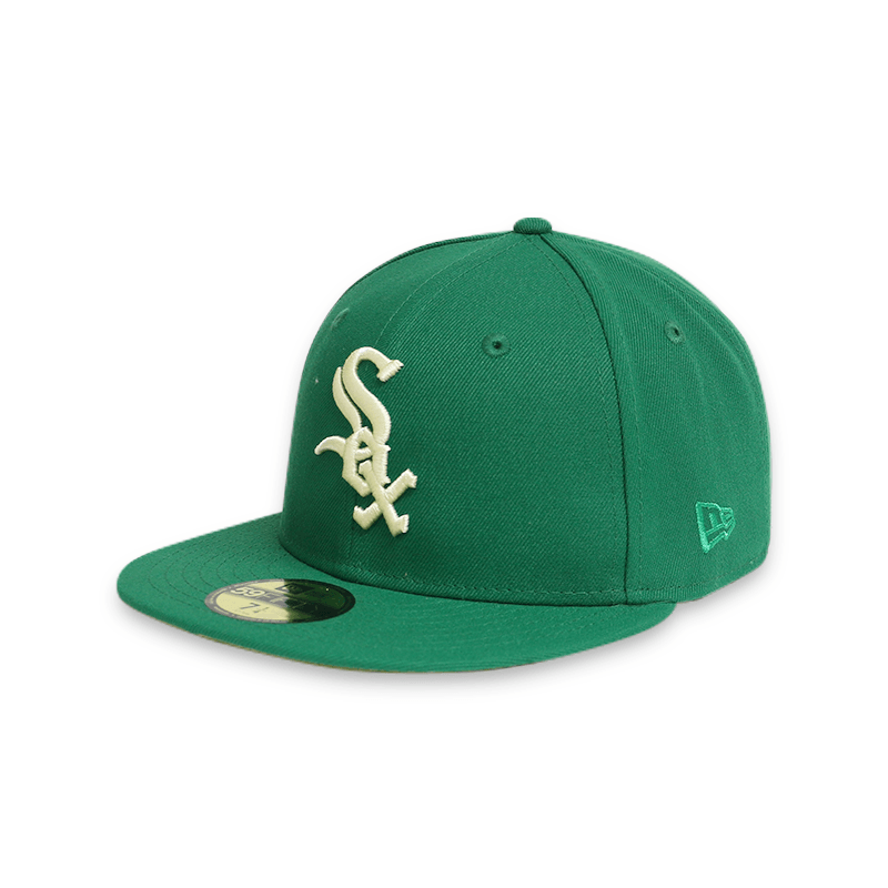 Chicago White Sox 2005 World Series Champions State Fruit Green 59FIFTY Fitted Hat for Men - Perfect for Baseball Games, Sports Events & Streetwear Fashion