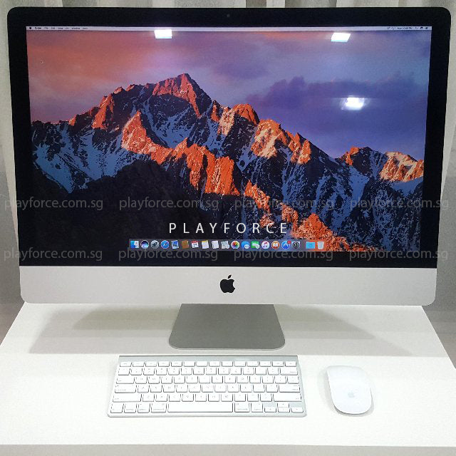Apple iMac 27-inch Mid 2011 - Intel Core i7, 16GB RAM, 2TB HDD + 256GB SSD - High Performance Desktop Computer for Home Office, Graphic Design & Video Editing