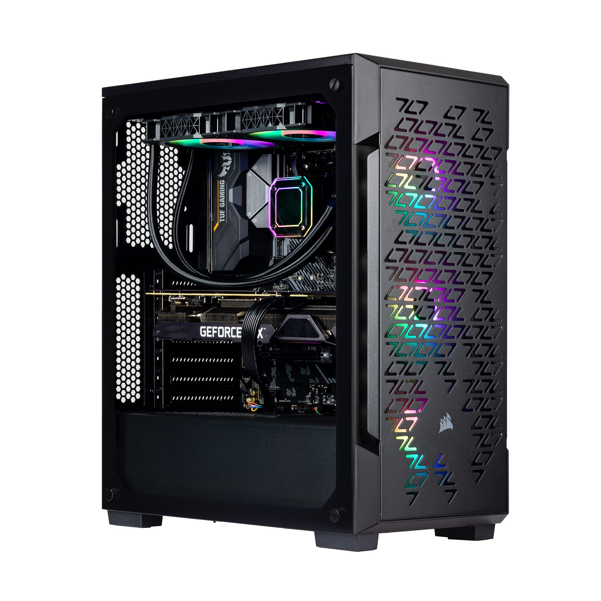 Velztorm Ferrux Gaming & Entertainment Desktop PC - AMD Ryzen 9 5900X 12-Core, RTX 3060, 16GB RAM, 1TB SSD + 2TB HDD, USB 3.2, Win 10 Pro - Perfect for 4K Gaming, Streaming & Content Creation