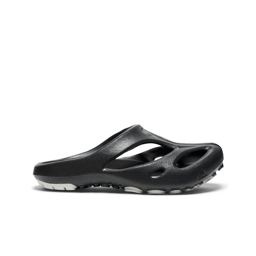 Women's Shanti Clog - Comfortable Slip-On Shoes in Black & Dawn Blue | Perfect for Casual Wear, Nursing, Gardening & Indoor Use