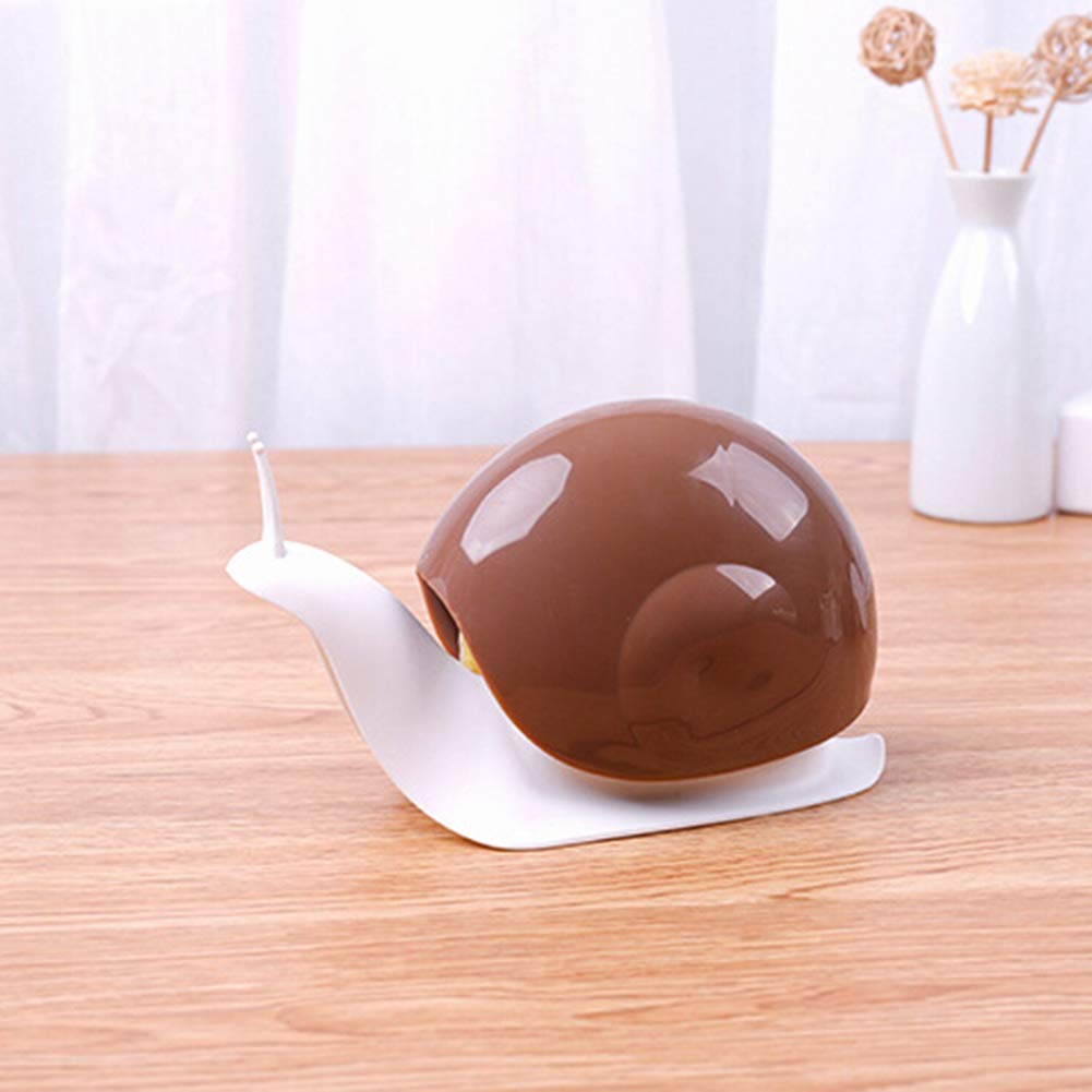 Snail-Shaped Press-Type Liquid Soap Dispenser - 120ml White PP Hand Wash Dispenser for Bathroom, Kitchen & Travel | Home, Hotel & Office Use