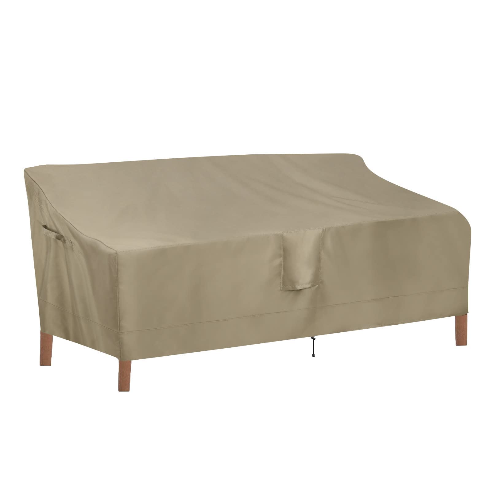 Outdoor Waterproof 4-Seater Patio Couch Cover - Heavy Duty UV Resistant Sofa Furniture Protector for Outdoor Use, Weatherproof Glider Cover 104