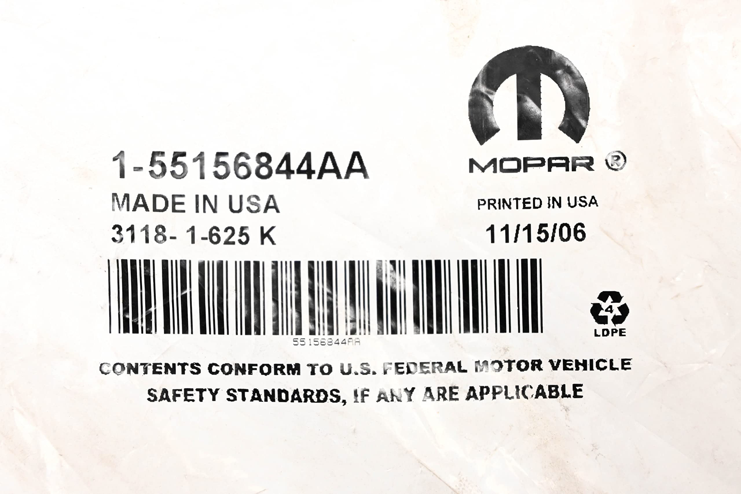 Mopar 55156844AA Gap Hider Lamp - Premium LED Light for Jeep Wrangler & Gladiator - Off-Road Accessories for Night Driving & Adventure