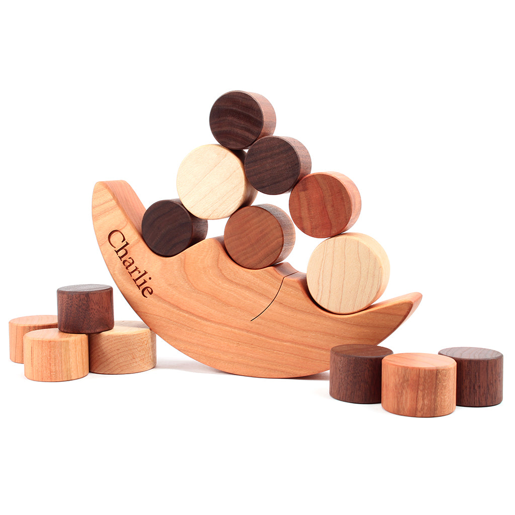 Smiling Moon Balancer - Yoga & Meditation Accessory for Stress Relief & Relaxation - Perfect for Home, Studio & Travel Use