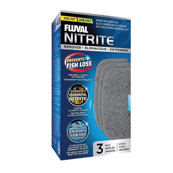 Fluval 106/206 & 107/207 Aquarium Nitrite Remover Filter Media - Remove Harmful Nitrites for Healthy Fish Tank Water | Ideal for Freshwater & Saltwater Aquariums