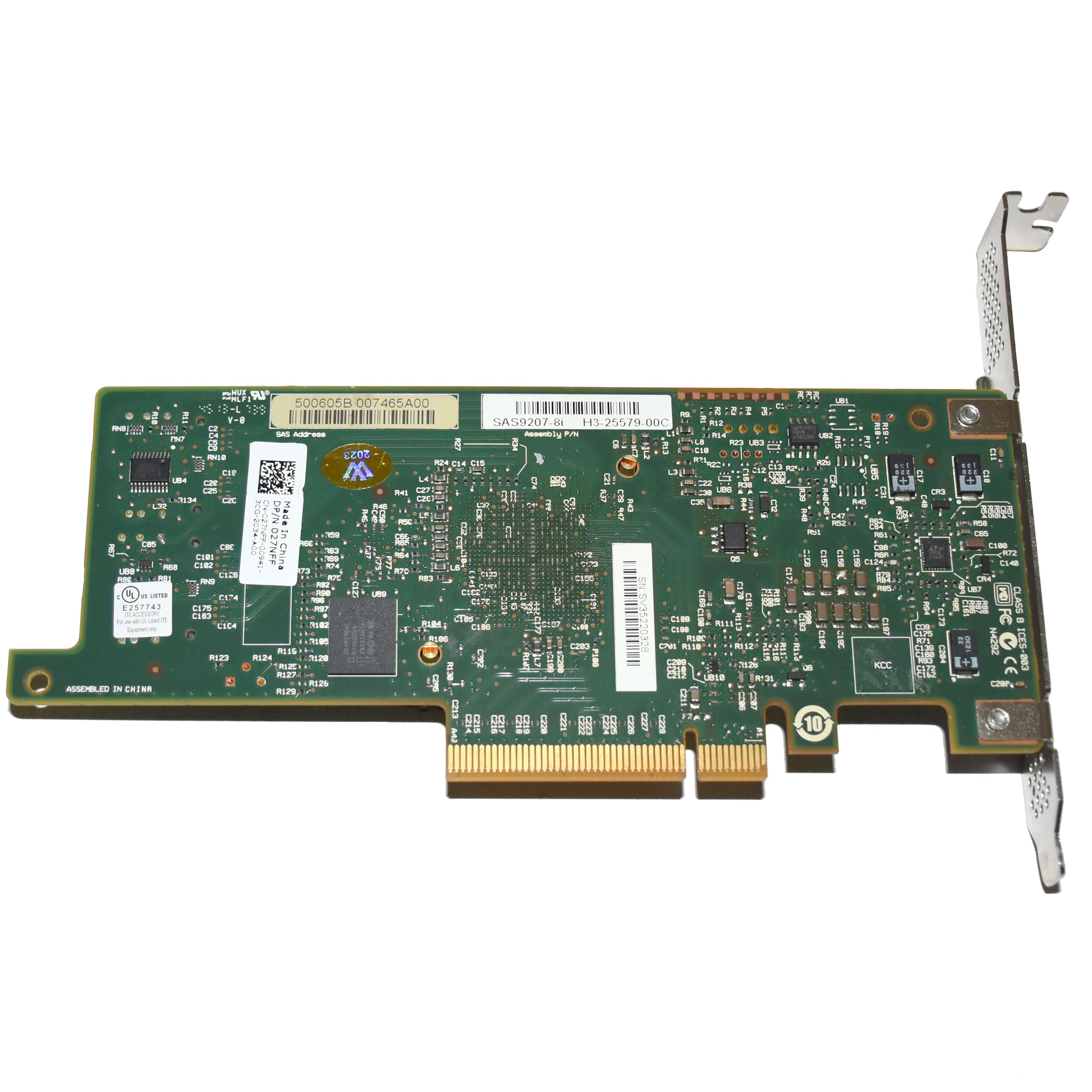LSI Logic LSI00302 SAS 9207-8i 8-Port Internal SAS/SATA 6Gb/s PCIe Controller Card - High Performance Storage Solution for Servers & Workstations