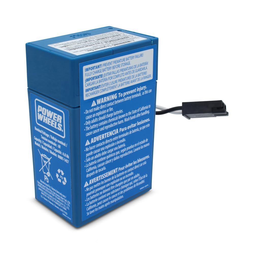 Technical Precision Replacement Battery for LIL JAKE POWER WHEELS - Compatible with 12V Ride-On Toys, Kids Electric Vehicles & Power Wheels Cars - Perfect for Outdoor Play, Birthday Gifts & Family Fun Activities
