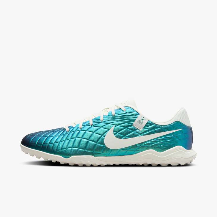Nike Tiempo Emerald Legend 10 Academy TF Turf Soccer Shoes for Men - Artificial Grass Football Cleats with Comfortable Fit, Ideal for Training & Matches on Turf Fields