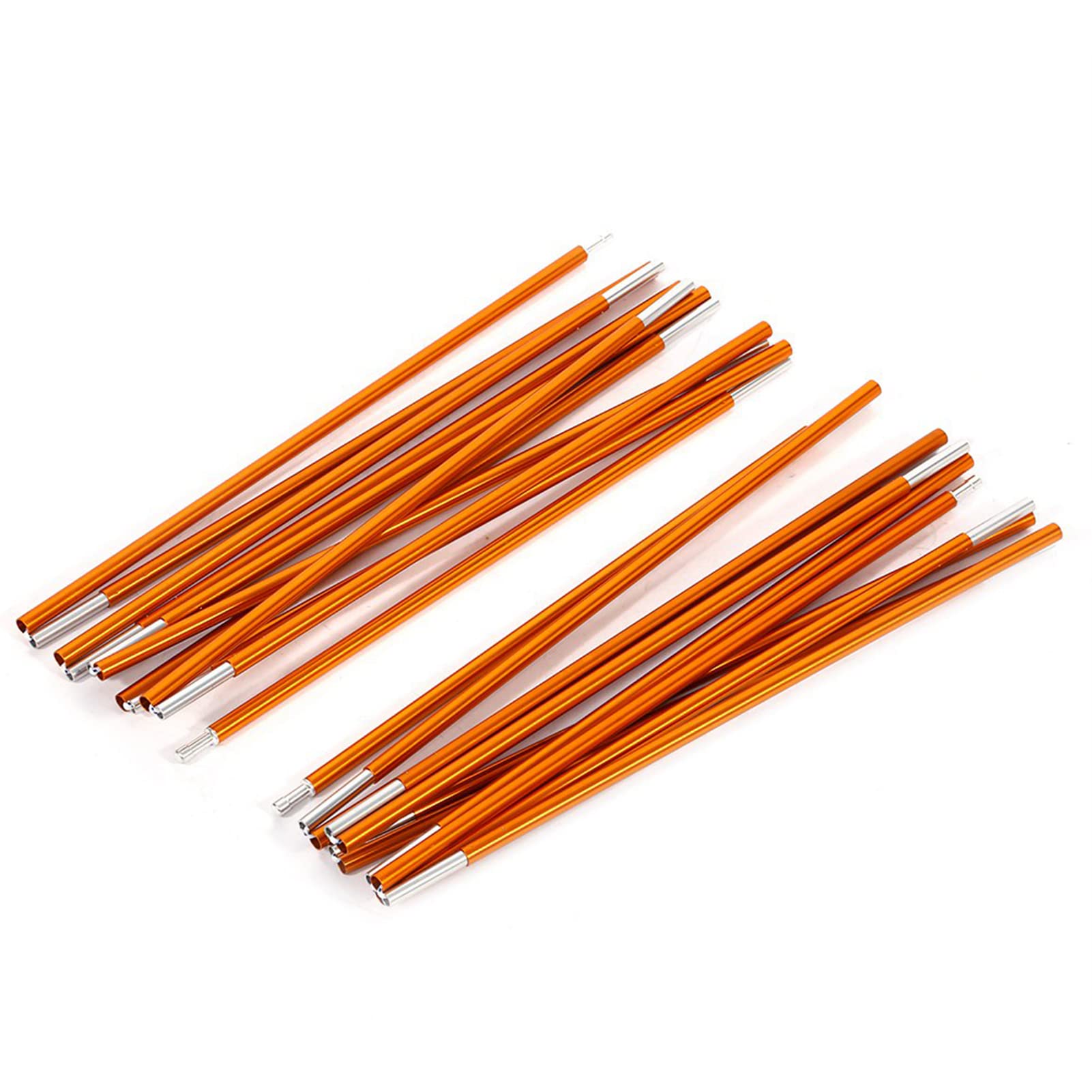 Fiberglass Tent Pole Replacement - Double Folding Support Frame for Camping, Hiking & Awning - Durable Tent Accessories for Outdoor Adventures