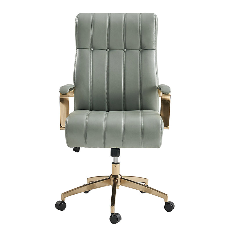 Premium Conelius Leather Ergonomic Executive Office Chair - High Back Adjustable Swivel Chair with Lumbar Support for Home & Office Workspace, Perfect for Long Hours Sitting Comfort