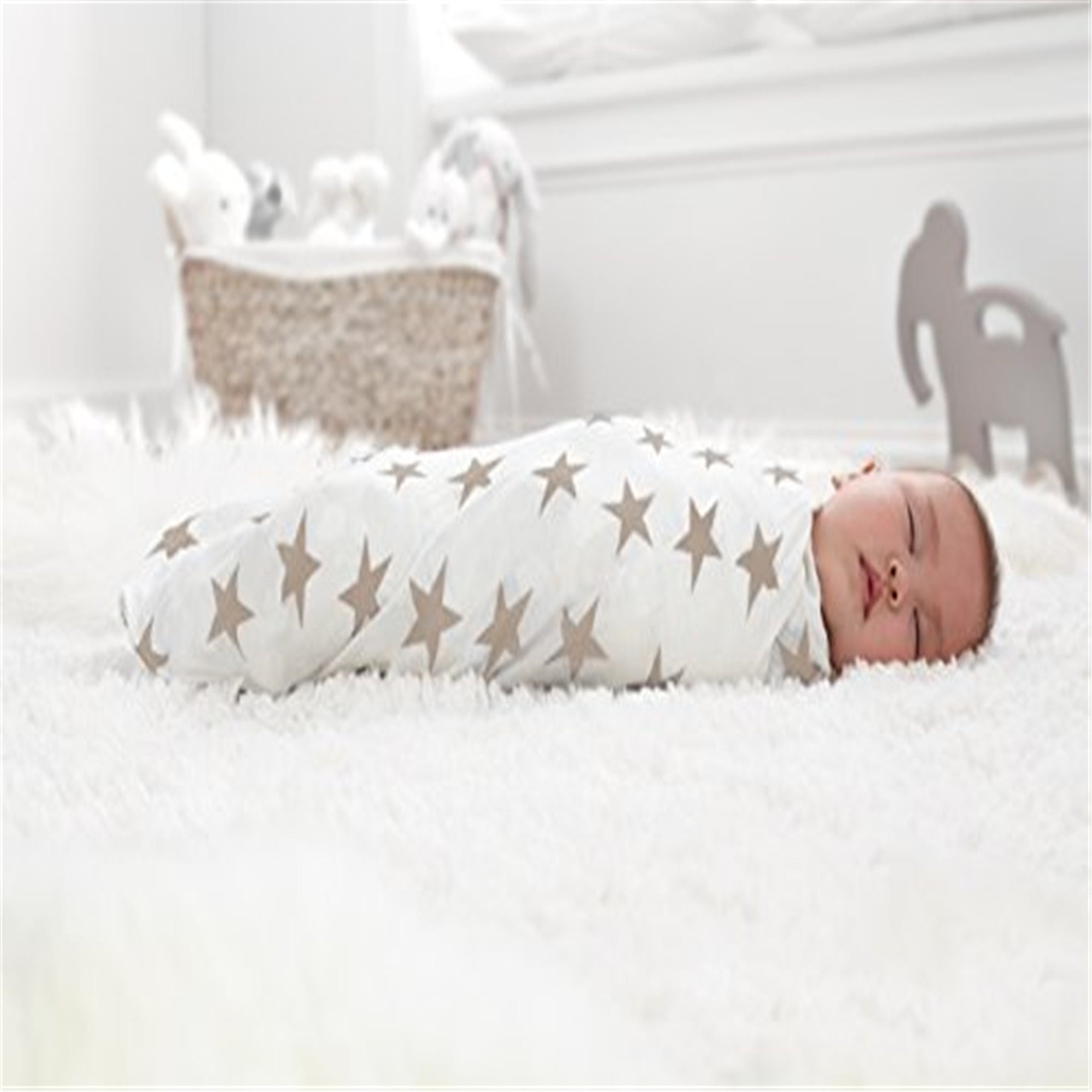 Aden Anais Bamboo Swaddle Blanket - Soft & Breathable Milky Way Print - Perfect for Baby Swaddling, Nursing & Stroller Cover