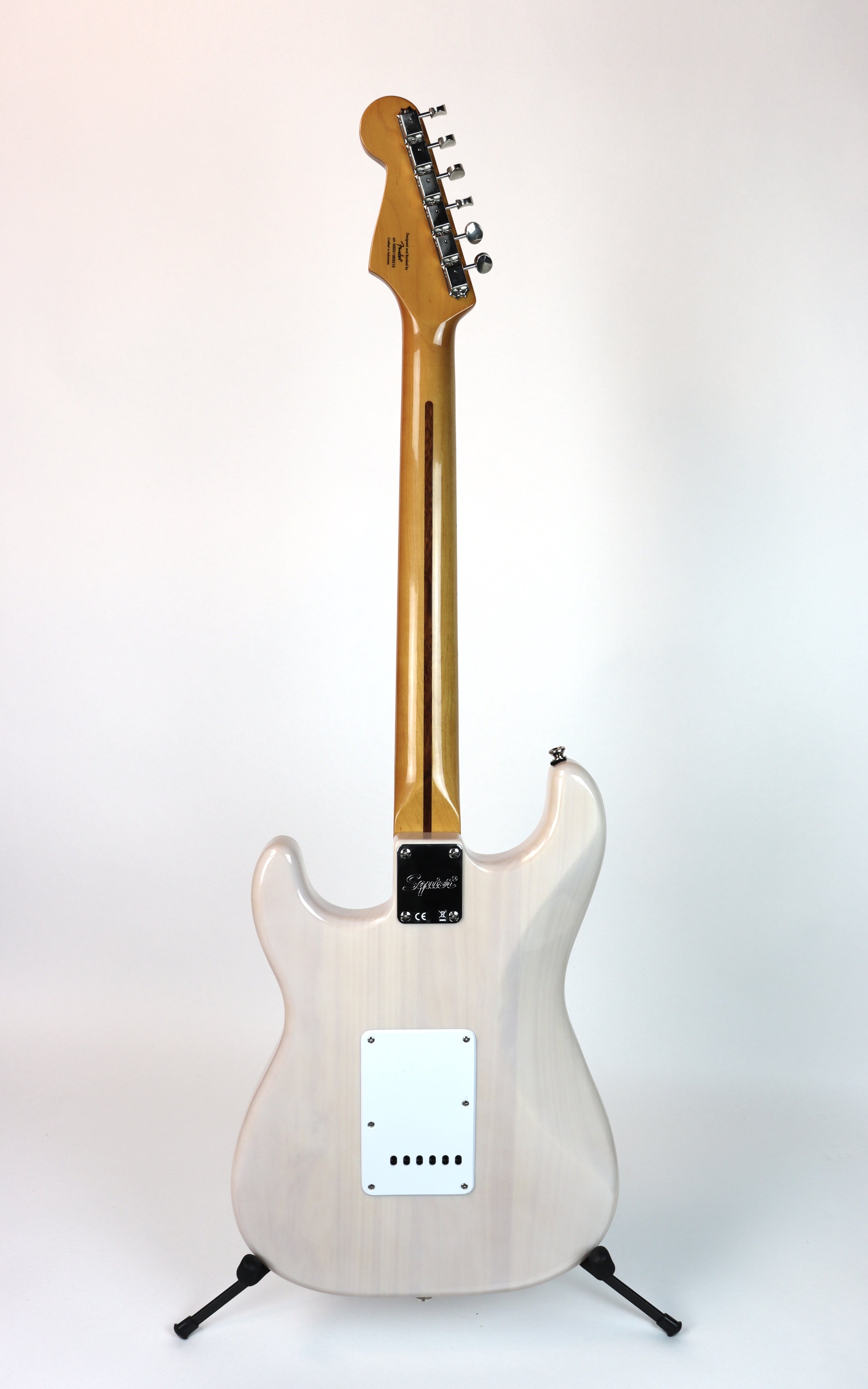 Squier Classic Vibe '50s Stratocaster Electric Guitar - White Blonde Finish | Vintage Style for Rock, Blues & Stage Performance