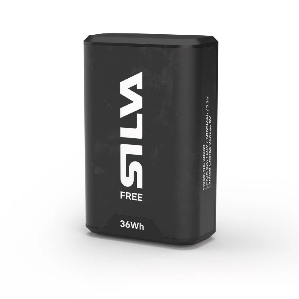 Silva Free Rechargeable Headlamp - Hands-Free LED Headlight for Camping, Hiking, Running & Outdoor Adventures