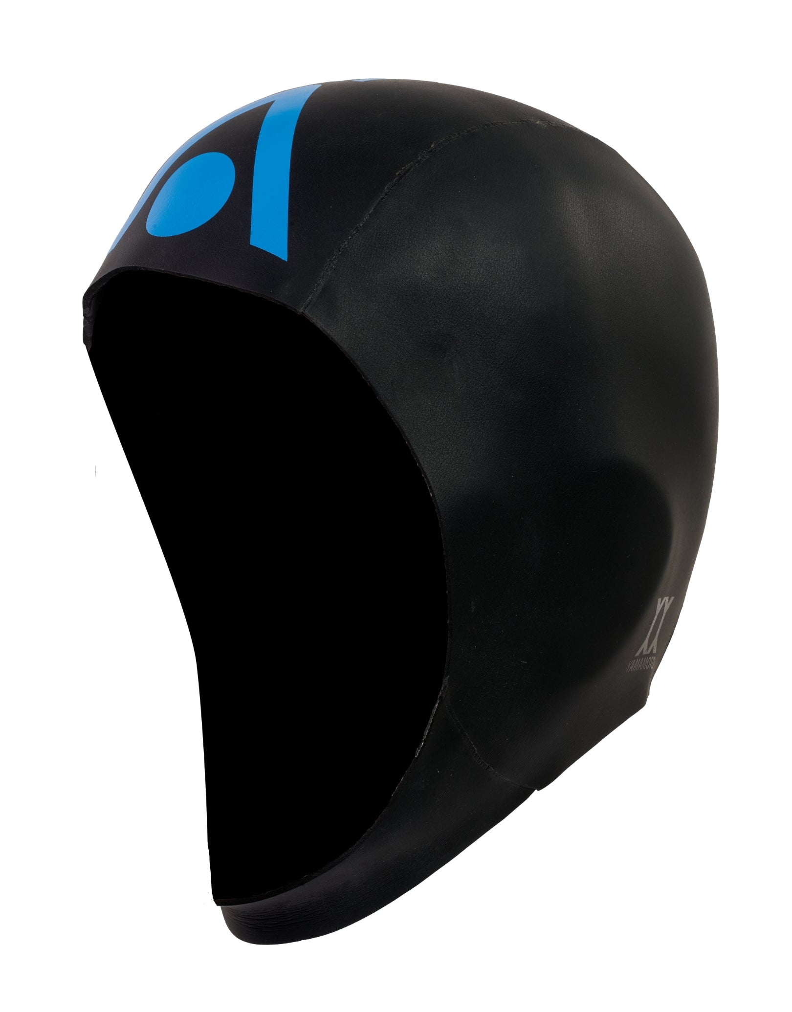Aquaskin Open Water Hood - Black/Blue Neoprene Scuba Diving Hood for Cold Water Protection | Ideal for Snorkeling, Surfing & Water Sports