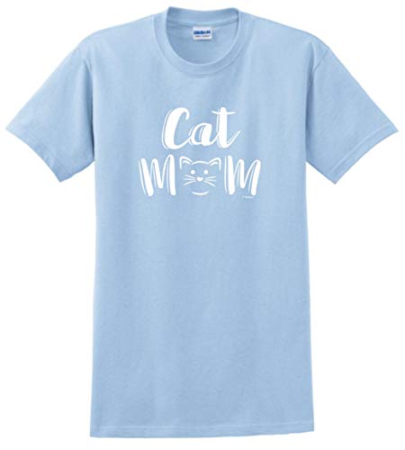 Cat Mom T-Shirt - Cute Cat Lovers Gifts for Women, Cat Themed Apparel - Perfect for Cat Owners, Birthday Gifts & Casual Wear