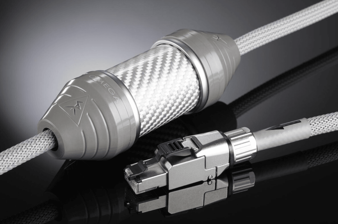 Shunyata Research Omega Ethernet Cable - High-Performance Audio Ethernet Cable for Audiophiles & Home Theater Systems | Perfect for Streaming Hi-Res Music & Enhancing Sound Quality