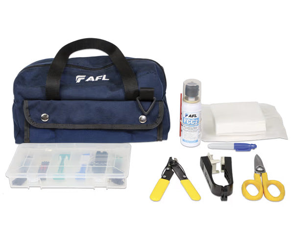 High Precision AFL FAST Connector Universal Fiber Optic Tool Kit with CT 50 Cleaver - Professional Fiber Optic Installation & Maintenance for Home & Business Networks