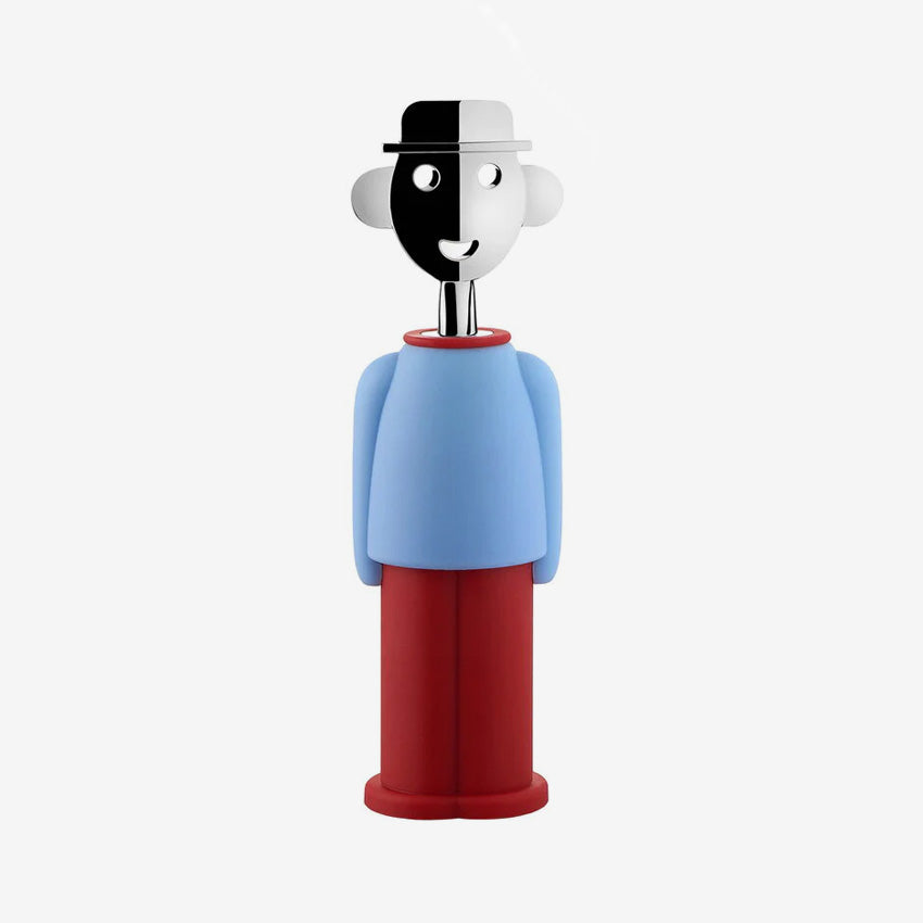 Alessi Alessandro M Corkscrew - Premium Italian Wine Opener for Home & Restaurant Use - Perfect for Wine Lovers & Entertaining Guests