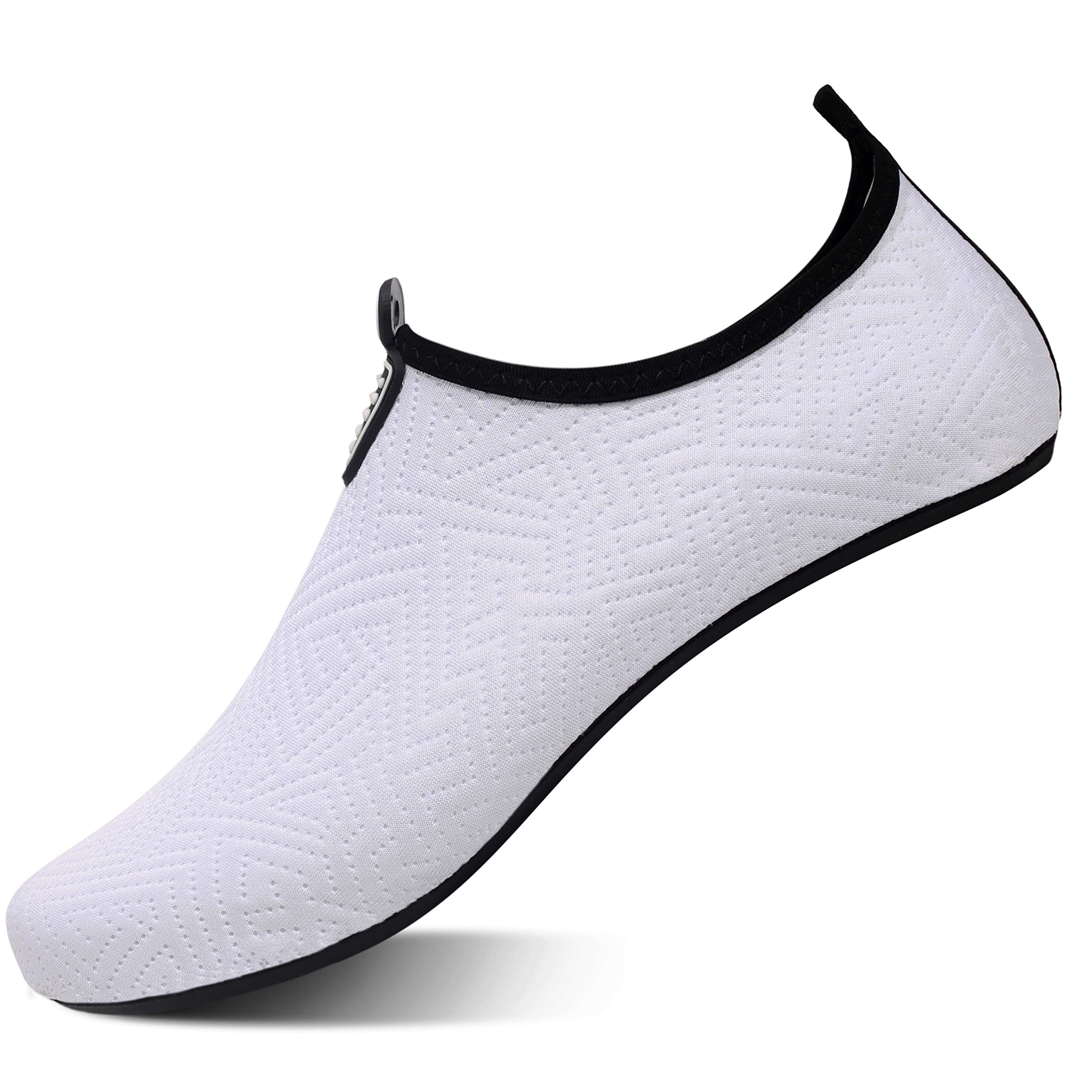 QACOHU Barefoot Water Shoes for Women & Men - Quick-Dry Swim Shoes for Diving, Surfing, Swimming, Beach & Yoga | Lightweight Aqua Socks for Pool, Water Park & Outdoor Activities