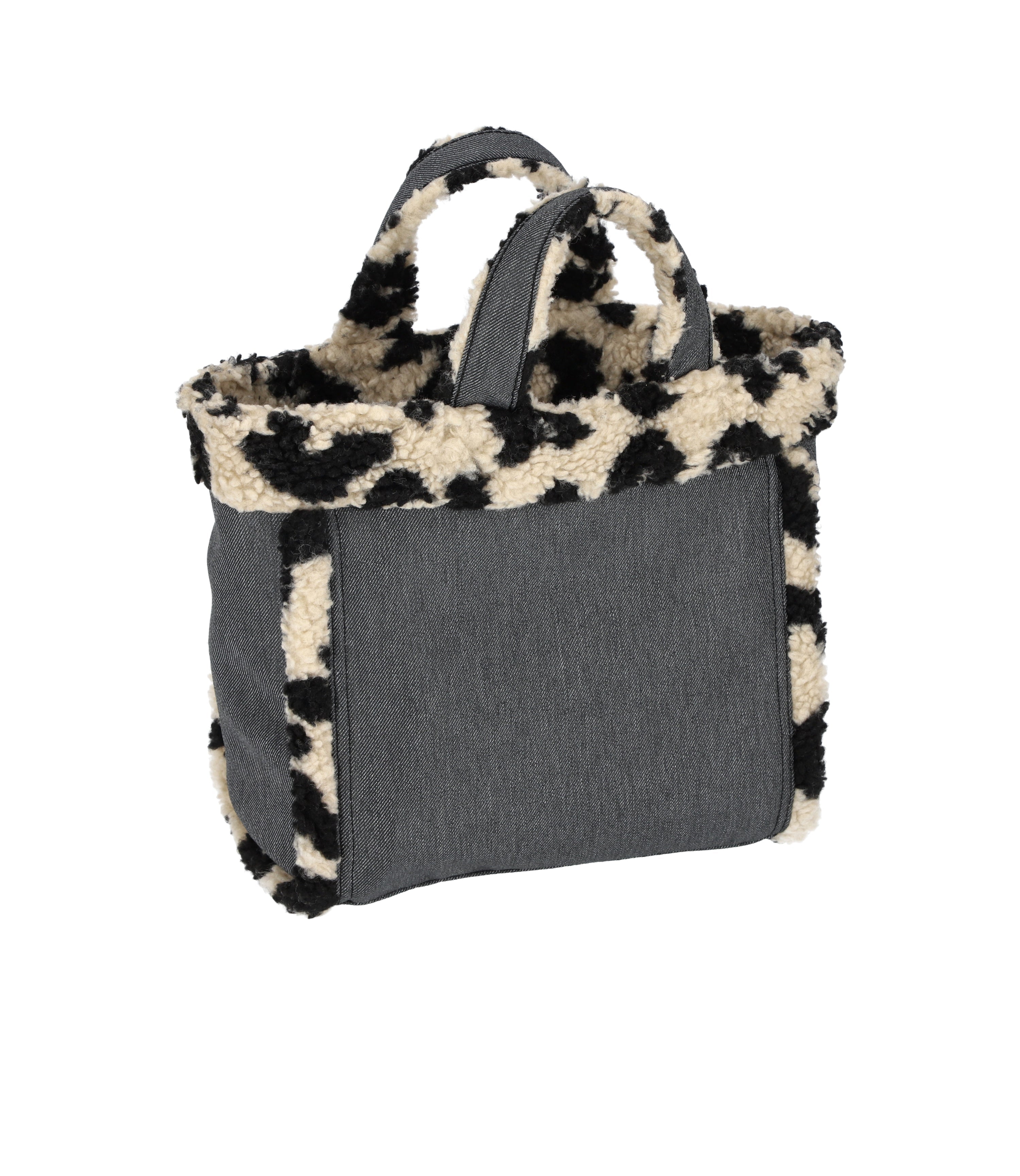 Stylish Two-Way Denim Tote Bag for Women - Reversible Shoulder & Crossbody Purse - Perfect for Work, Travel & Shopping