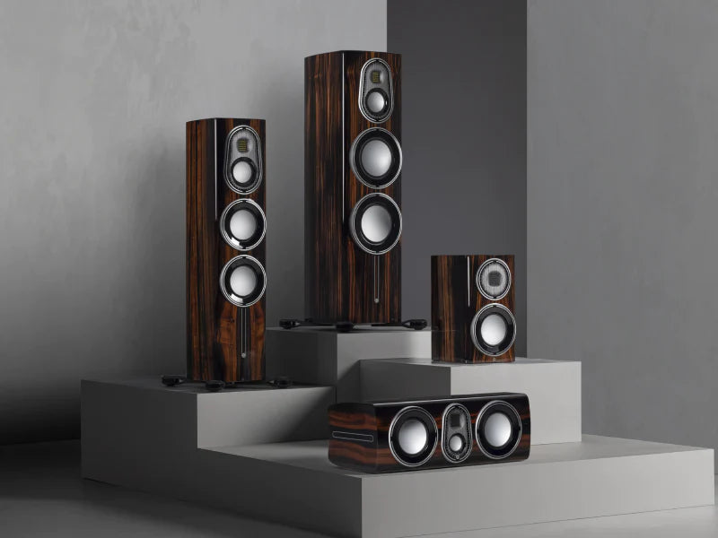 Monitor Audio Platinum 100 3G Bookshelf Speakers - Premium Hi-Fi Stereo Pair for Home Theater & Music Listening