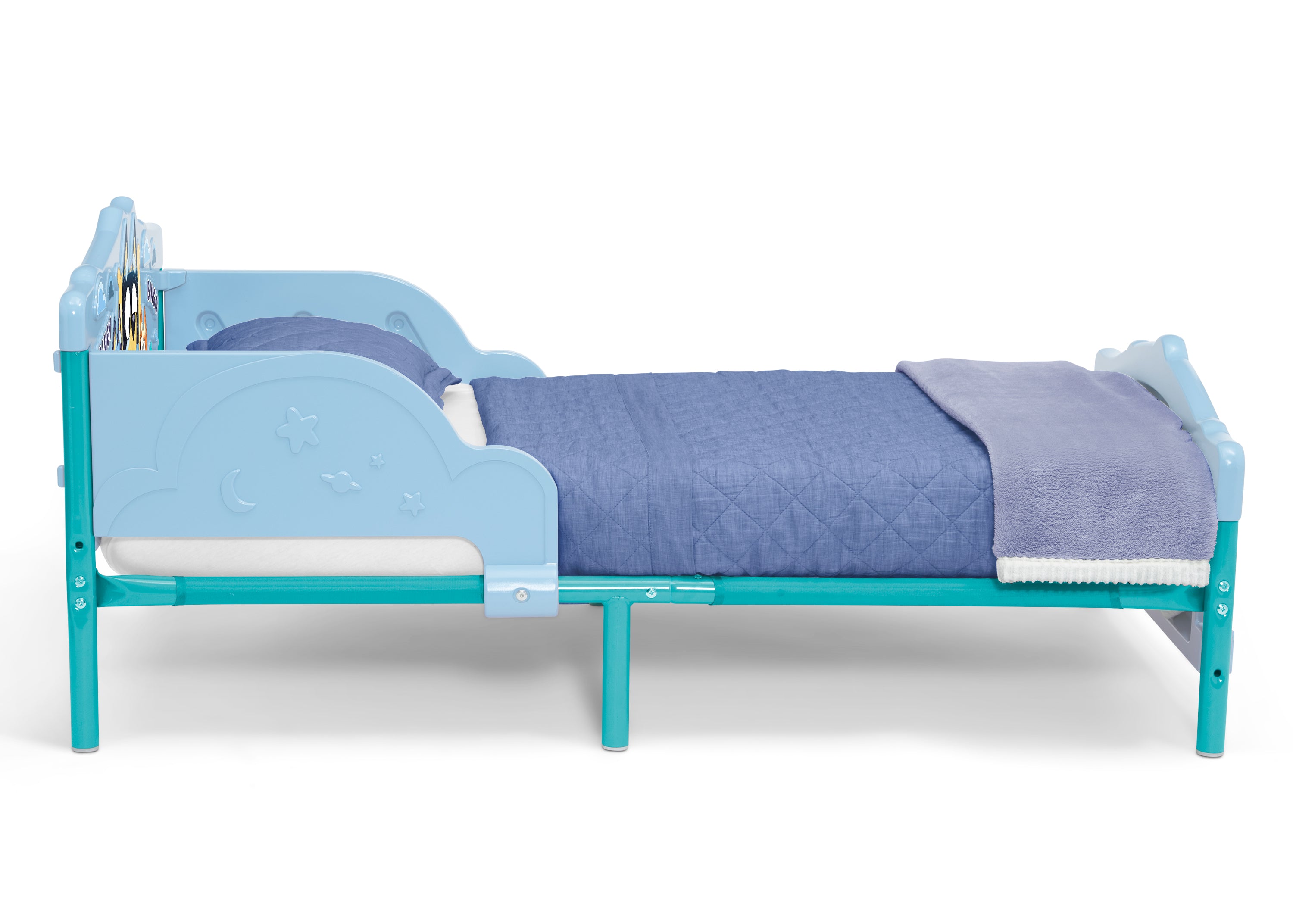 Bluey 3D Toddler Bed - Kids Themed Bed for Boys & Girls - Perfect for Nursery, Bedroom, and Playroom Decor