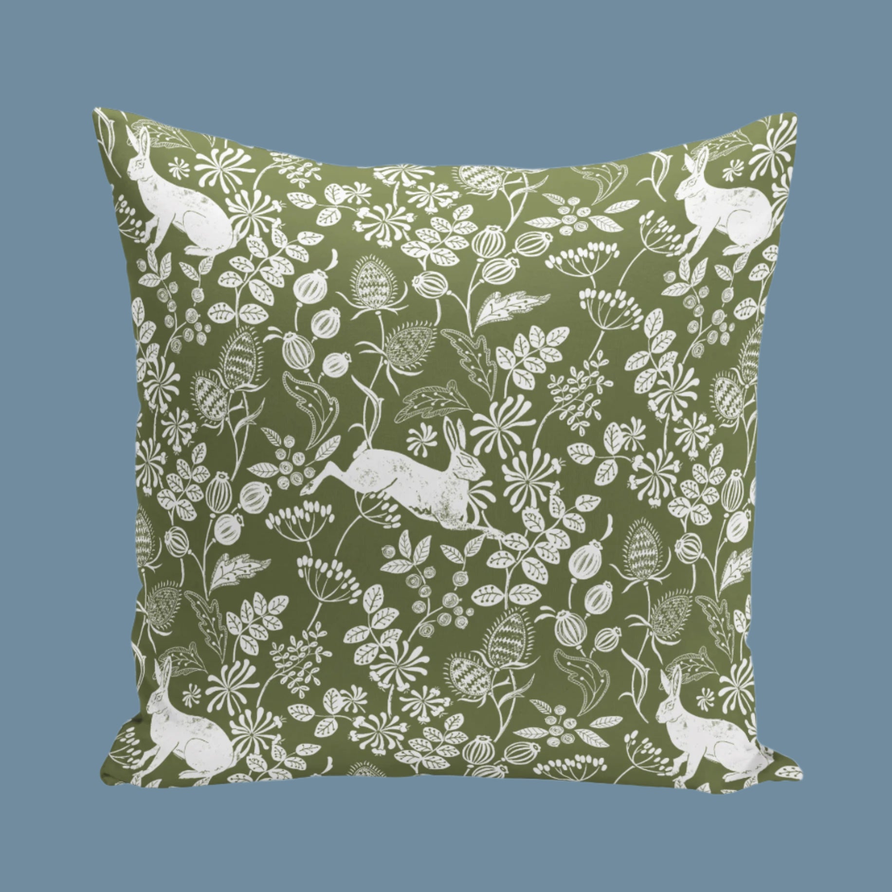 Bexington Hare Cushions - Soft Plush Throw Pillows for Sofa, Bed & Home Decor - Perfect for Living Room, Nursery & Cozy Reading Nook