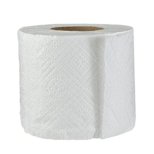 Premium 2-Ply White Bathroom Tissue Roll - Soft Toilet Paper for Home & Office Use, Bulk Pack of 96 Rolls | Perfect for Bathrooms, Guest Rooms & Commercial Spaces