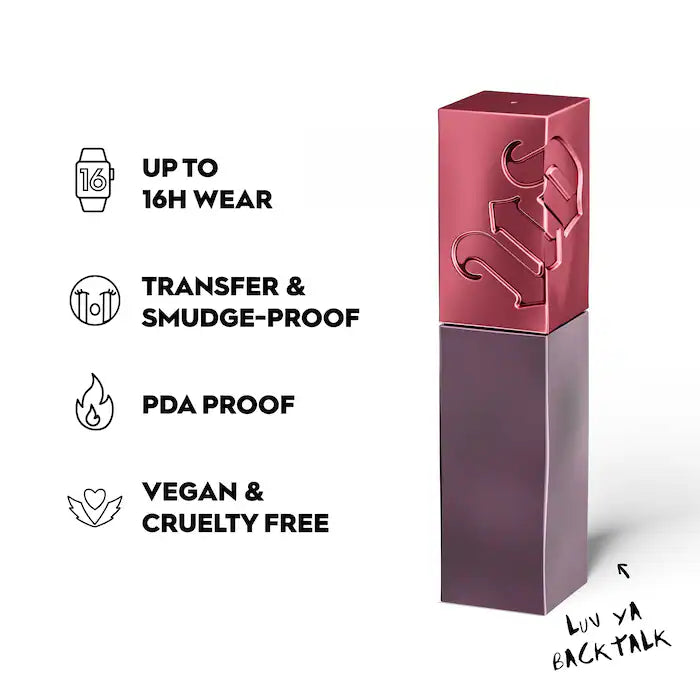 Urban Decay Vice Lip Bond Glossy Liquid Lipstick - Long-Lasting Shine & Hydration | Perfect for Day & Night Makeup Looks
